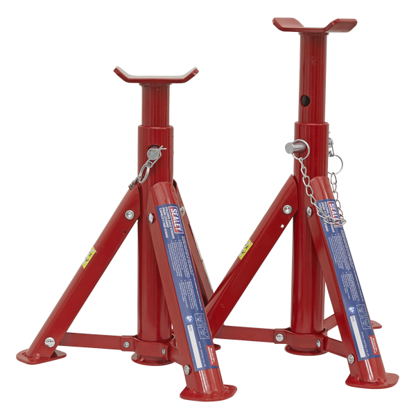 Sealey AS2000F Folding Axle Stands (Pair) 2tonne Capacity per Stand
