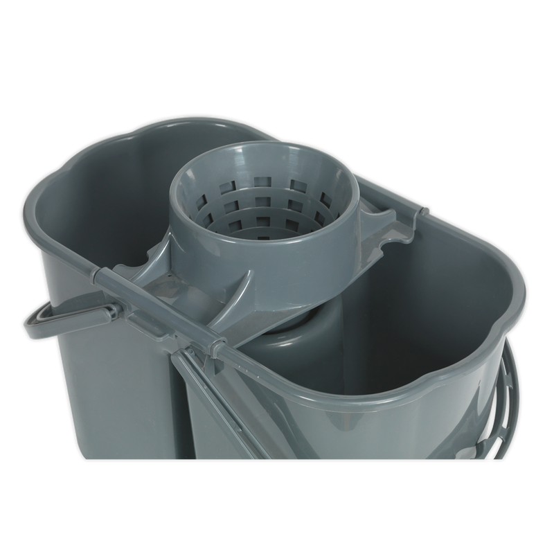Sealey BM07 15L Mop Bucket - 2 Compartment