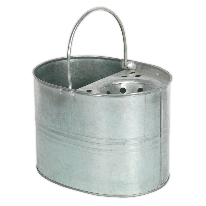 Sealey BM08 13L Galvanized Mop Bucket