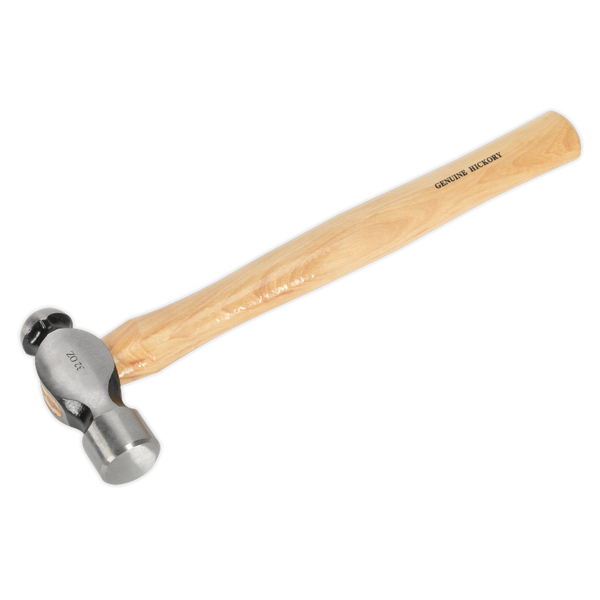 Sealey BPH32 2lb Ball Pein Hammer with Hickory Shaft