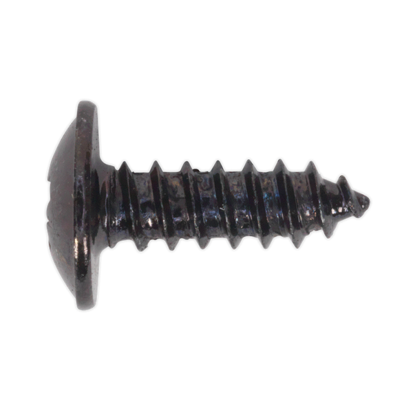 Sealey BST4213 4.2 x 13mm Black Pozi Self Tapping Flanged Head Screw - Pack of 100