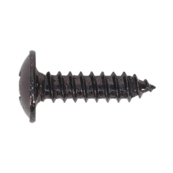 Sealey BST4216 4.2 x 16mm Black Pozi Self Tapping Flanged Head Screw - Pack of 100