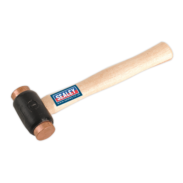 Sealey CFH02 1.75lb Copper Faced Hammer with Hickory Shaft