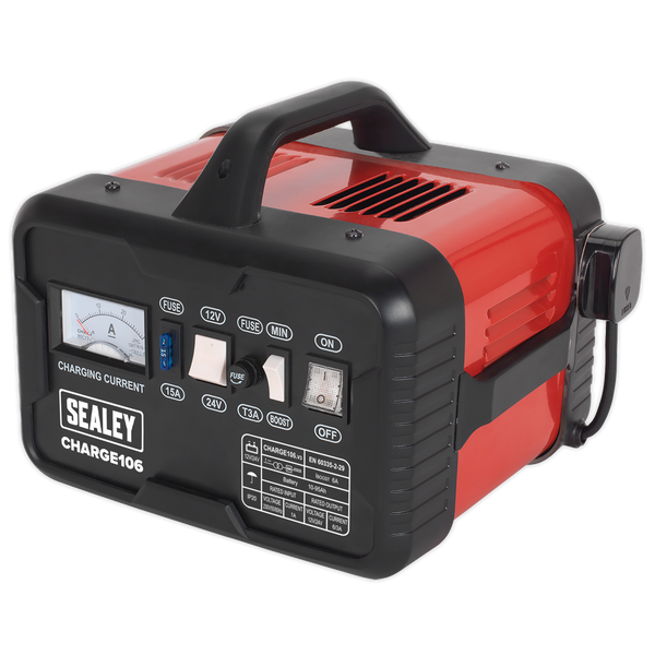 Sealey CHARGE106 8A 12/24V Battery Charger