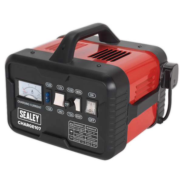 Sealey CHARGE107 11A 12/24V Battery Charger