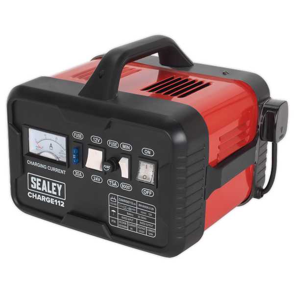 Sealey CHARGE112 16A 12/24V Battery Charger