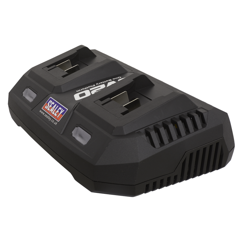 Sealey CP20VMC2 20V SV20 Series Dual Battery Charger