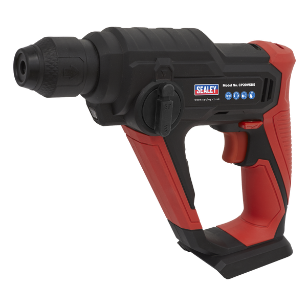 Sealey CP20VSDS 20V SV20 Series SDS Plus Rotary Hammer Drill - Body Only
