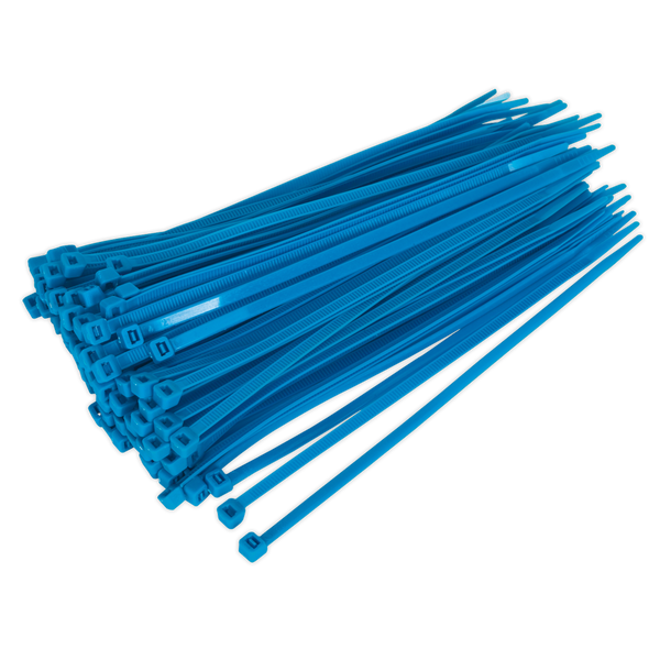 Sealey CT20048P100B 200 x 4.8mm Blue Cable Tie - Pack of 100