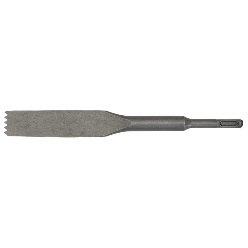 Sealey D1CC 30 x 250mm Toothed Mortar/Comb Chisel - SDS Plus