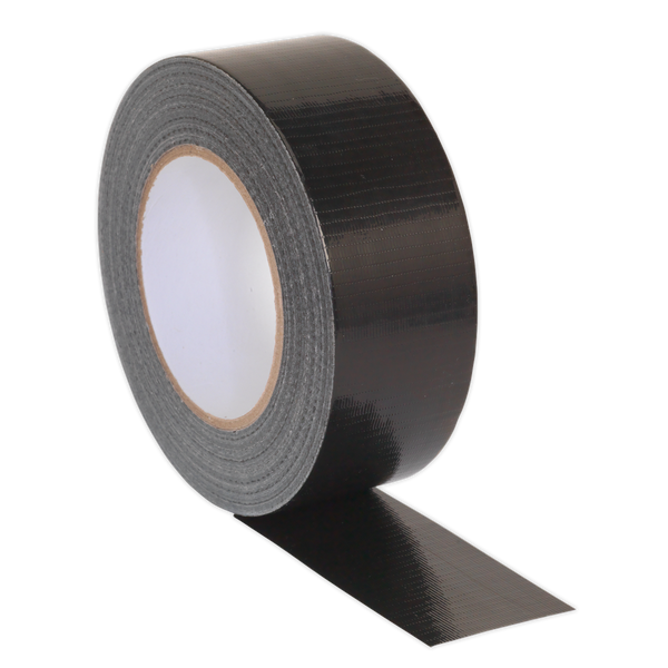Sealey DTB 48mm x 50m Black Duct Tape