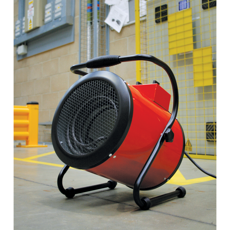 Sealey EH3001 3kW Industrial Fan Heater with 2 Heat Settings