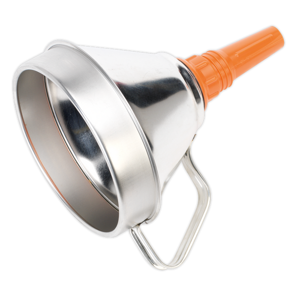 Sealey FM16 Ø160mm Metal Funnel with Filter