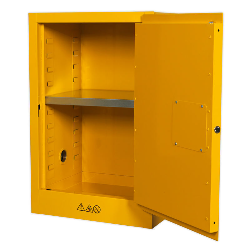 Sealey FSC07 585 x 455 x 890mm Flammables Storage Cabinet
