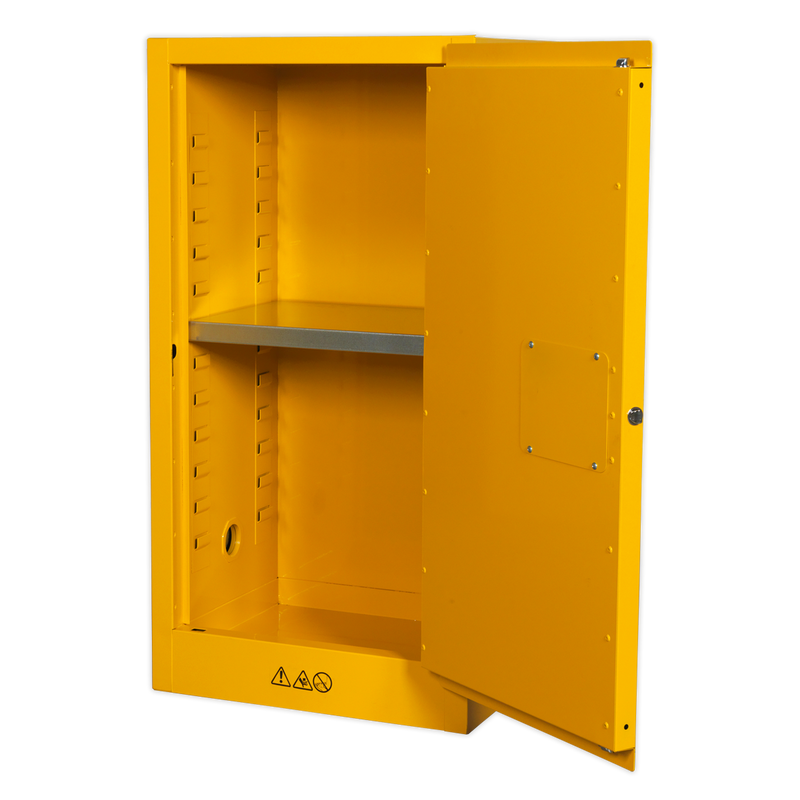 Sealey FSC08 585 x 460 x 1120mm Flammables Storage Cabinet