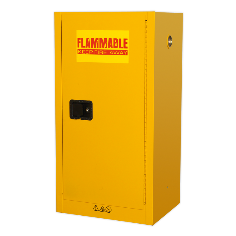 Sealey FSC08 585 x 460 x 1120mm Flammables Storage Cabinet