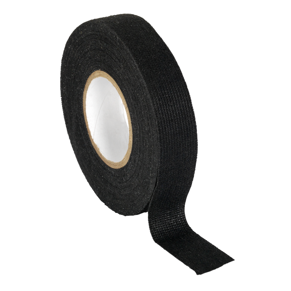 Sealey FT01 19mm x 15m Fleece Tape - Black