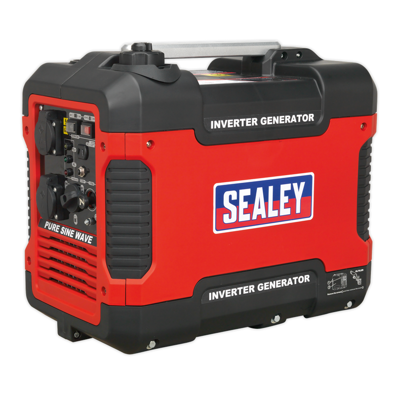 Sealey G2000I 2000W Inverter Generator 230V - 4-Stroke Engine