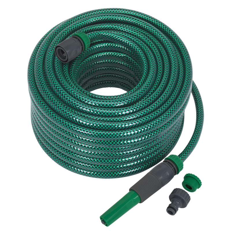 Sealey GH30R 30m Water Hose with Fittings