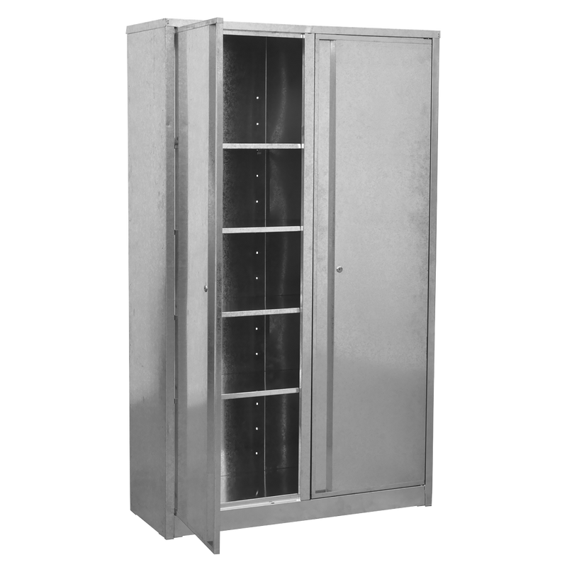 Sealey GSC110385 4-Shelf Extra-Wide Galvanized Steel Floor Cabinet