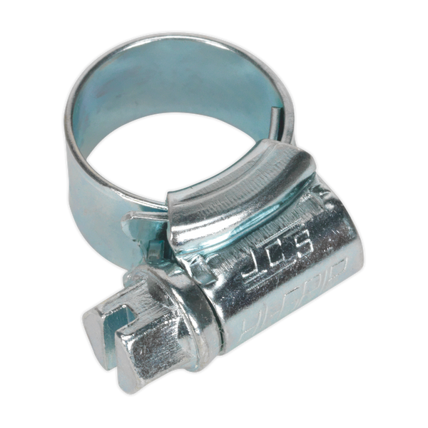Sealey HCJ000 Ø9.5-12mm Zinc Plated HI-GRIP® Hose Clip - Pack of 30
