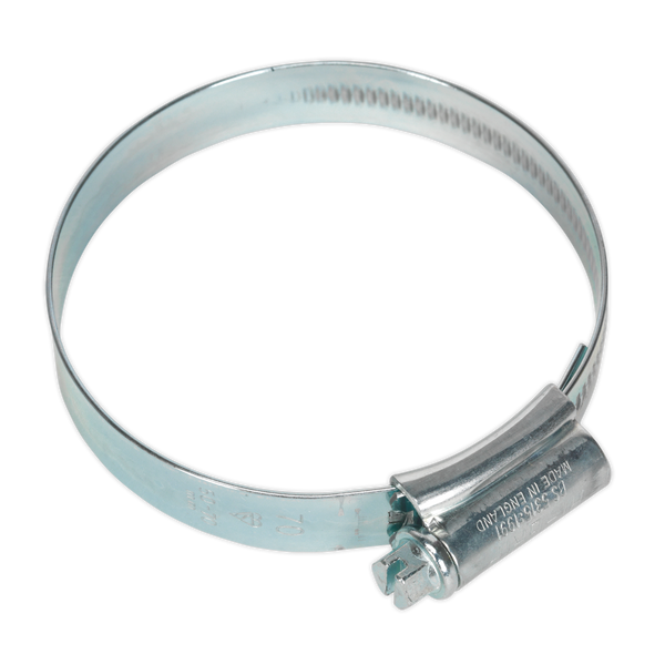 Sealey HCJ3 Ø55-70mm Zinc Plated HI-GRIP® Hose Clip - Pack of 10
