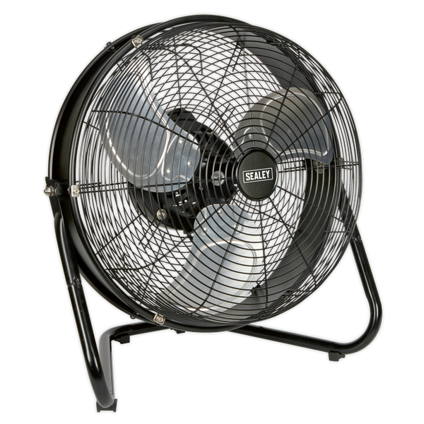 Sealey HVF18IS 18" Industrial High Velocity Floor Fan with Internal Oscillation