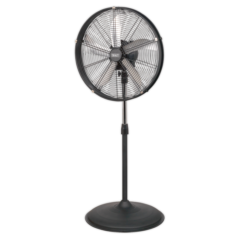 Sealey HVF20PO 20" Industrial High Velocity Oscillating Pedestal Fan