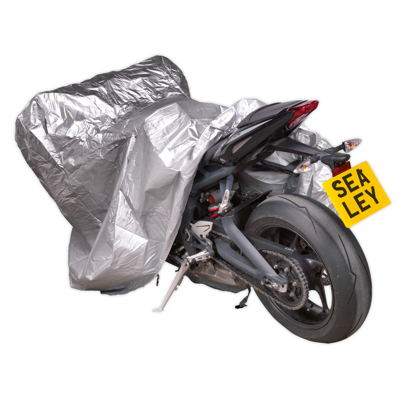 Sealey MCL 2460 x 1050 x 1370mm Large Motorcycle Cover
