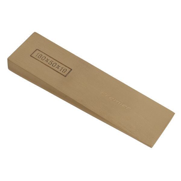 Sealey NS121 180 x 50 x 19mm Wedge - Non-Sparking