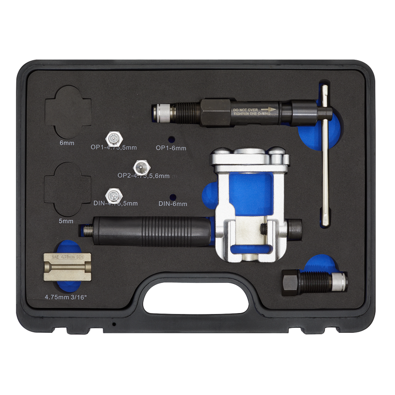 Sealey PFT10 On-Vehicle Hydraulic Brake Pipe Flaring Tool Kit