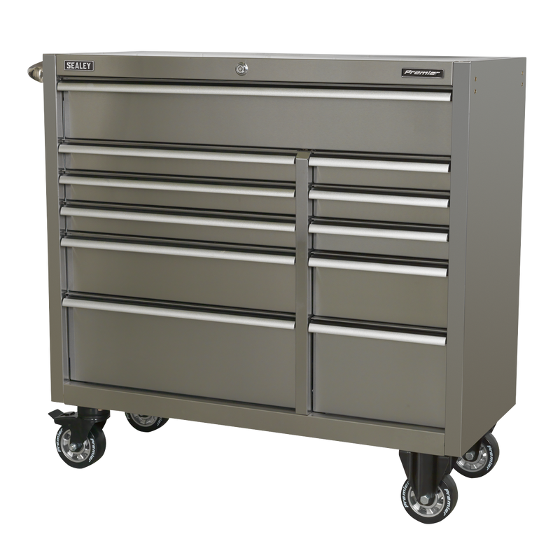 Sealey PTB105511SS 11 Drawer 1055mm Stainless Steel Heavy-Duty Rollcab