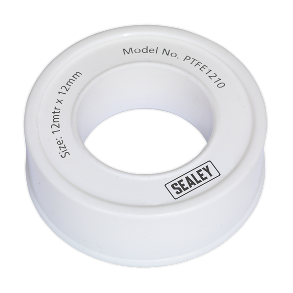 Sealey PTFE1210 PTFE Thread Sealing Tape - Pack of 10