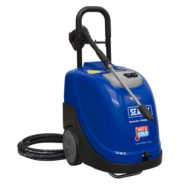 Sealey PW2000HW 135bar Hot/Cold Water Pressure Washer 230V