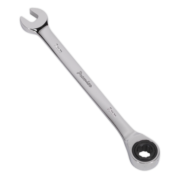 Sealey RCW07 7mm Ratchet Combination Spanner