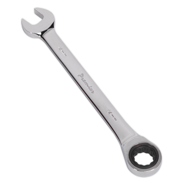 Sealey RCW14 14mm Ratchet Combination Spanner