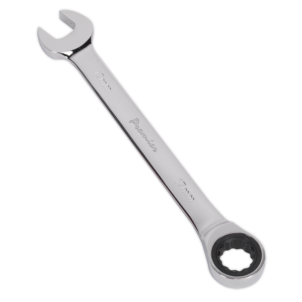 Sealey RCW17 17mm Ratchet Combination Spanner