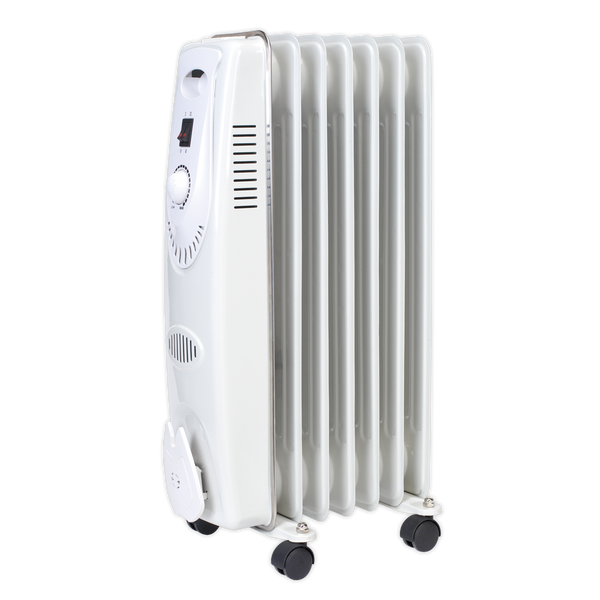 Sealey RD1500 1500W 7-Element Oil-Filled Radiator