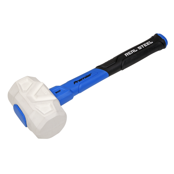 Sealey RMG16 16oz Rubber Mallet with Fibreglass Shaft