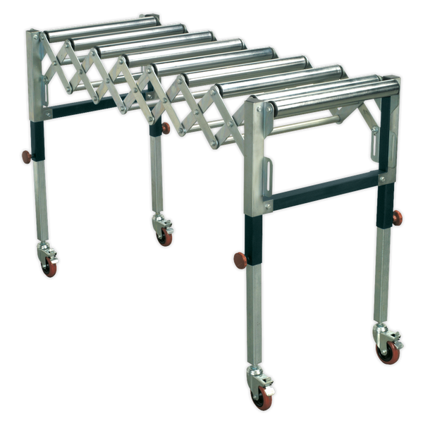 Sealey RS911F 450-1300mm Adjustable Roller Stand - 130kg Capacity