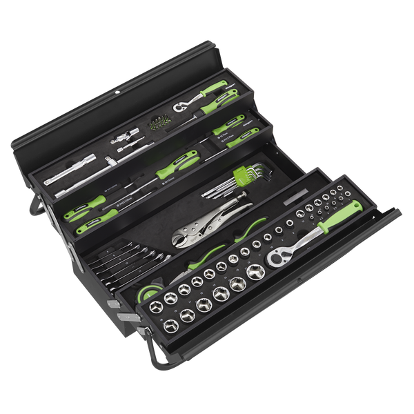 Sealey S01216 86pc Tool Kit with Cantilever Toolbox