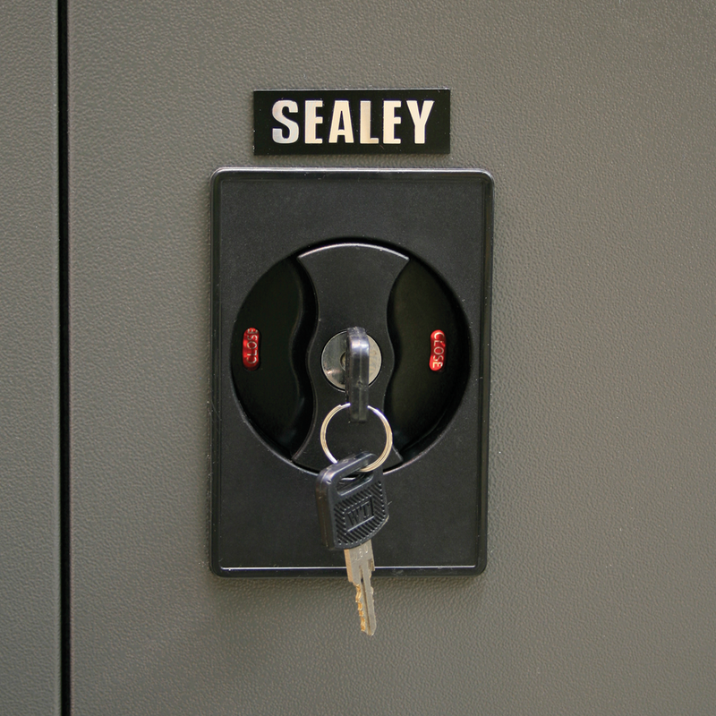 Sealey SC01 4 Shelf 2 Door Floor Cabinet