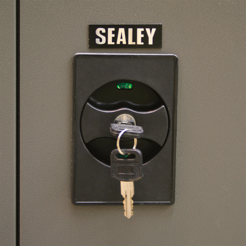 Sealey SC01 4 Shelf 2 Door Floor Cabinet