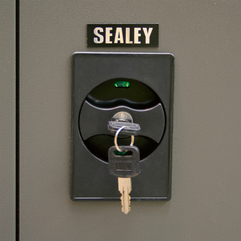Sealey SC03 2 Shelf 2 Door Floor Cabinet