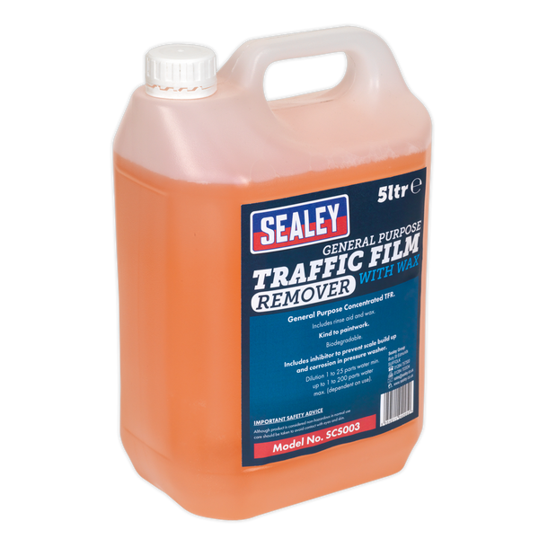 Sealey SCS003 5L Concentrated General-Purpose TFR Detergent with Wax