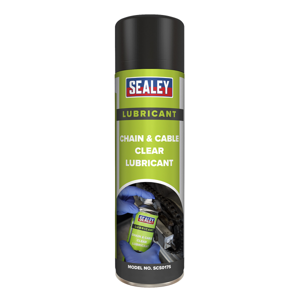 Sealey SCS017S 500ml Clear Chain & Cable Lubricant