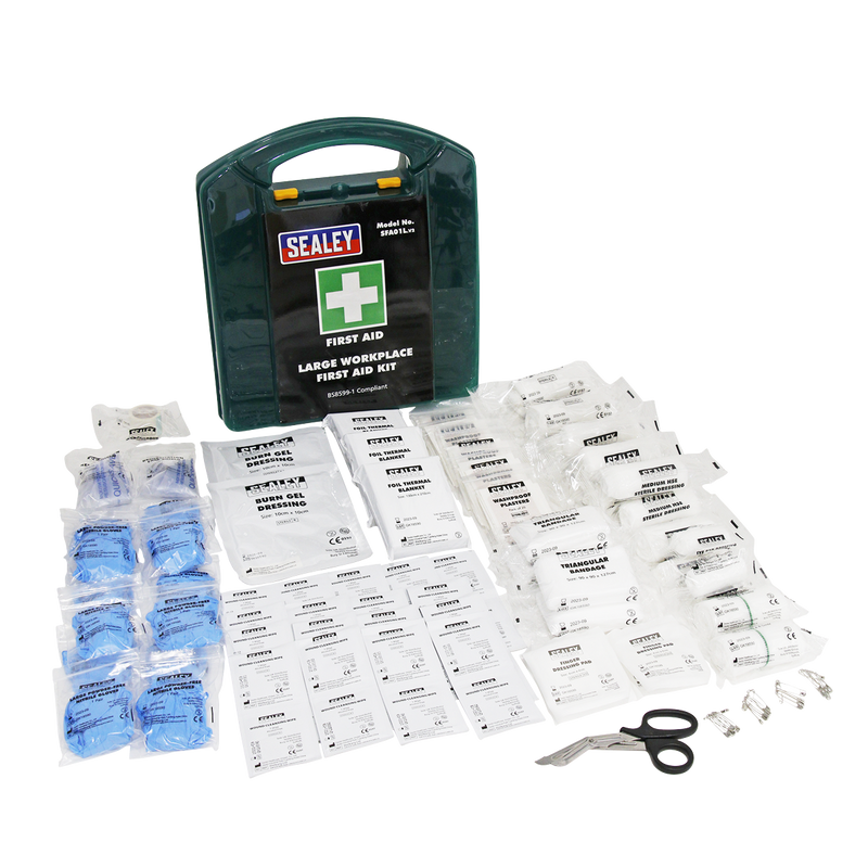 Sealey SFA01L Large First Aid Kit - BS 8599-1 Compliant