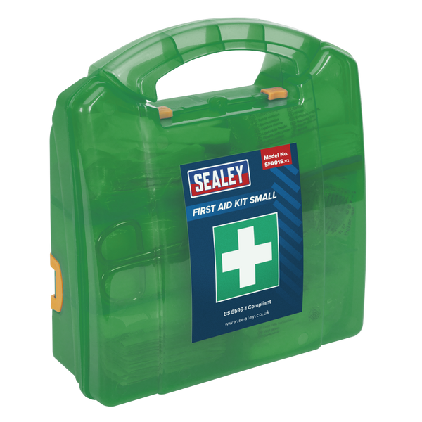 Sealey SFA01S Small First Aid Travel Kit - BS 8599-1 Compliant