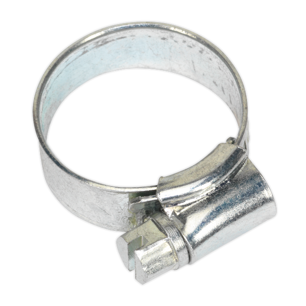 Sealey SHC0X Ø16-25mm Zinc Plated Hose Clip - Pack of 20