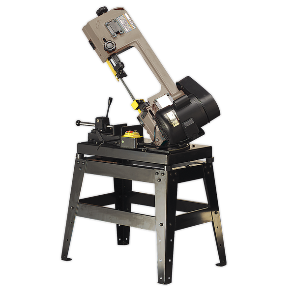 Sealey SM65 150mm 3-Speed Metal Cutting Bandsaw with Quick Lock Vice & Stand